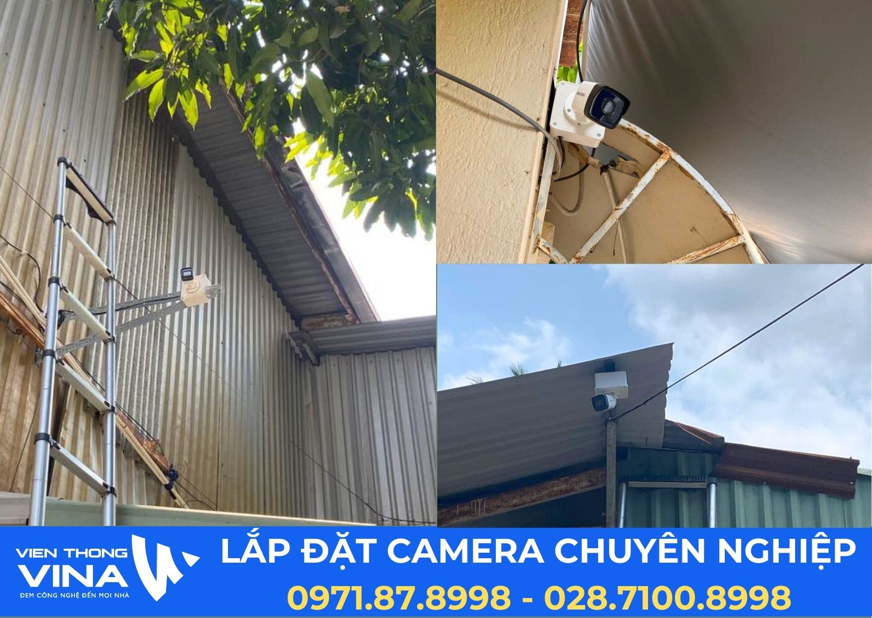 Lắp đặt bảo trì hệ thống camera quan sát - giám sát